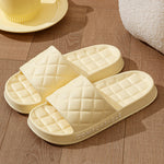 Men's Home Slippers with Plaid Design | bath slippers for indoor floor| Begogi Shop |