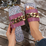 Chain slippers for women | summer sandals |Begogi Shop |