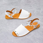 Rivet sandals | fish mouth summer shoes for women | Begogi Shop |
